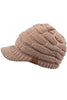 C.C Knitted Brim Hat