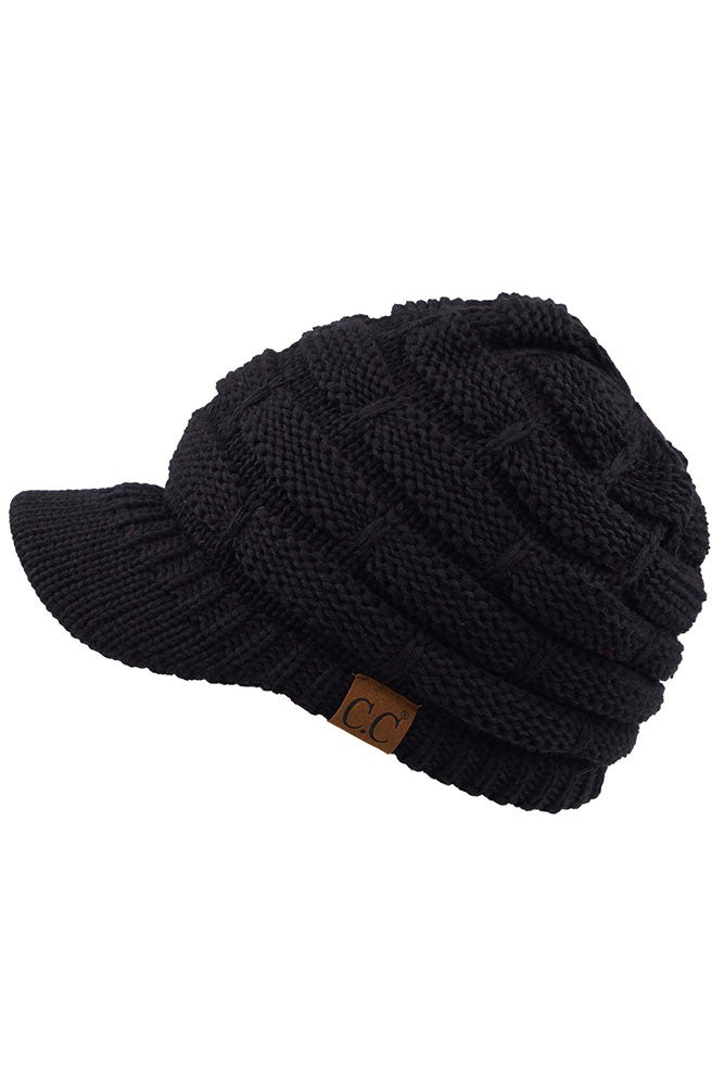 C.C Knitted Brim Hat