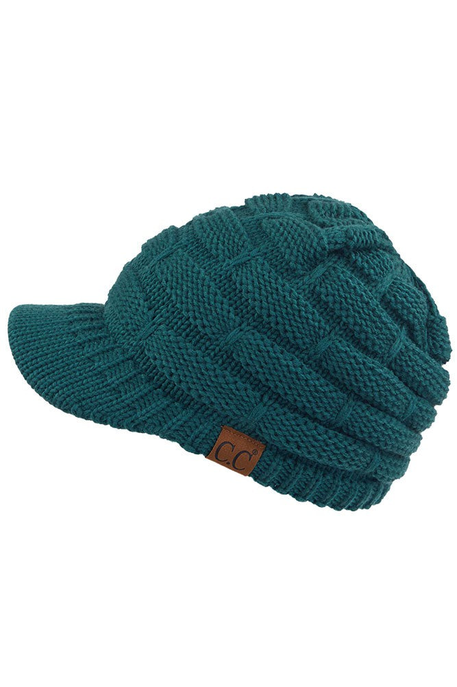 C.C Knitted Brim Hat