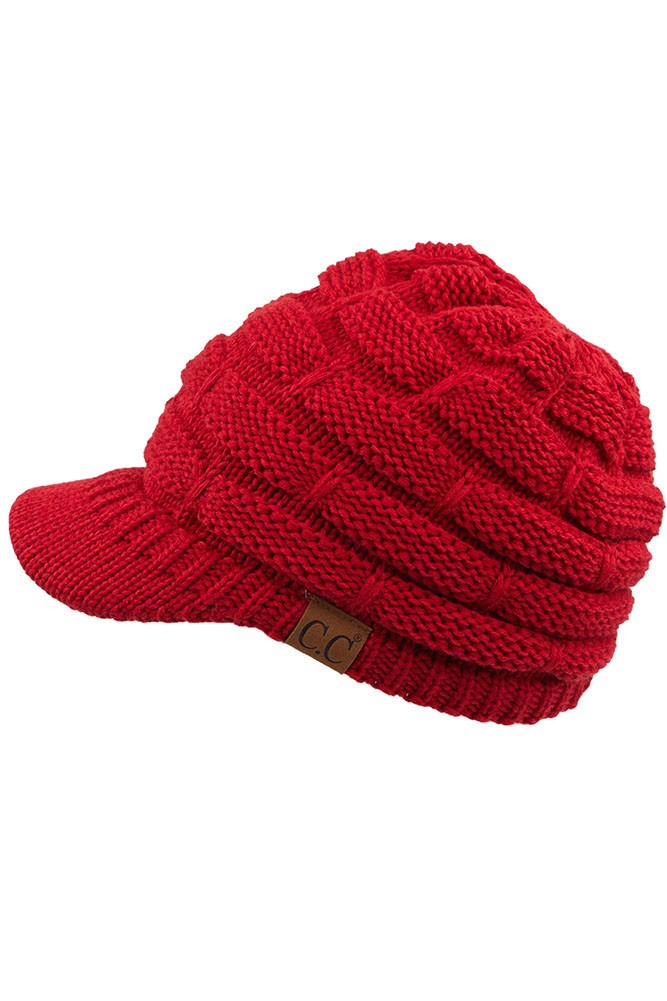 C.C Knitted Brim Hat