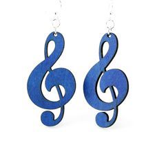 Treble Clef Earrings