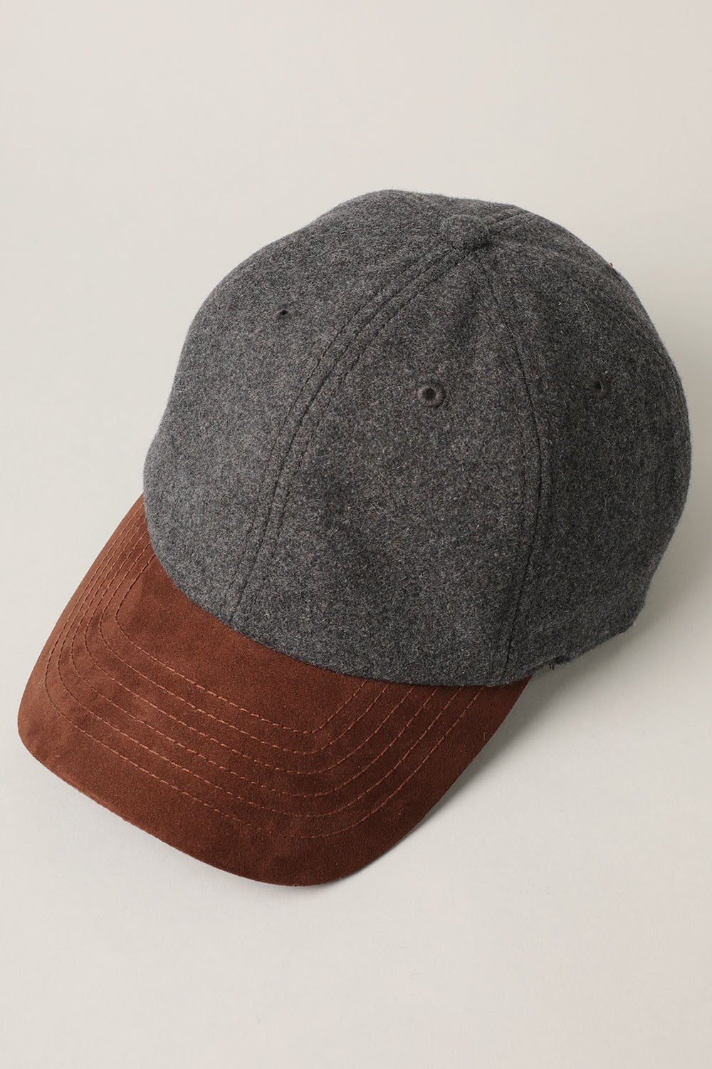 Cap w/ Suede Visor