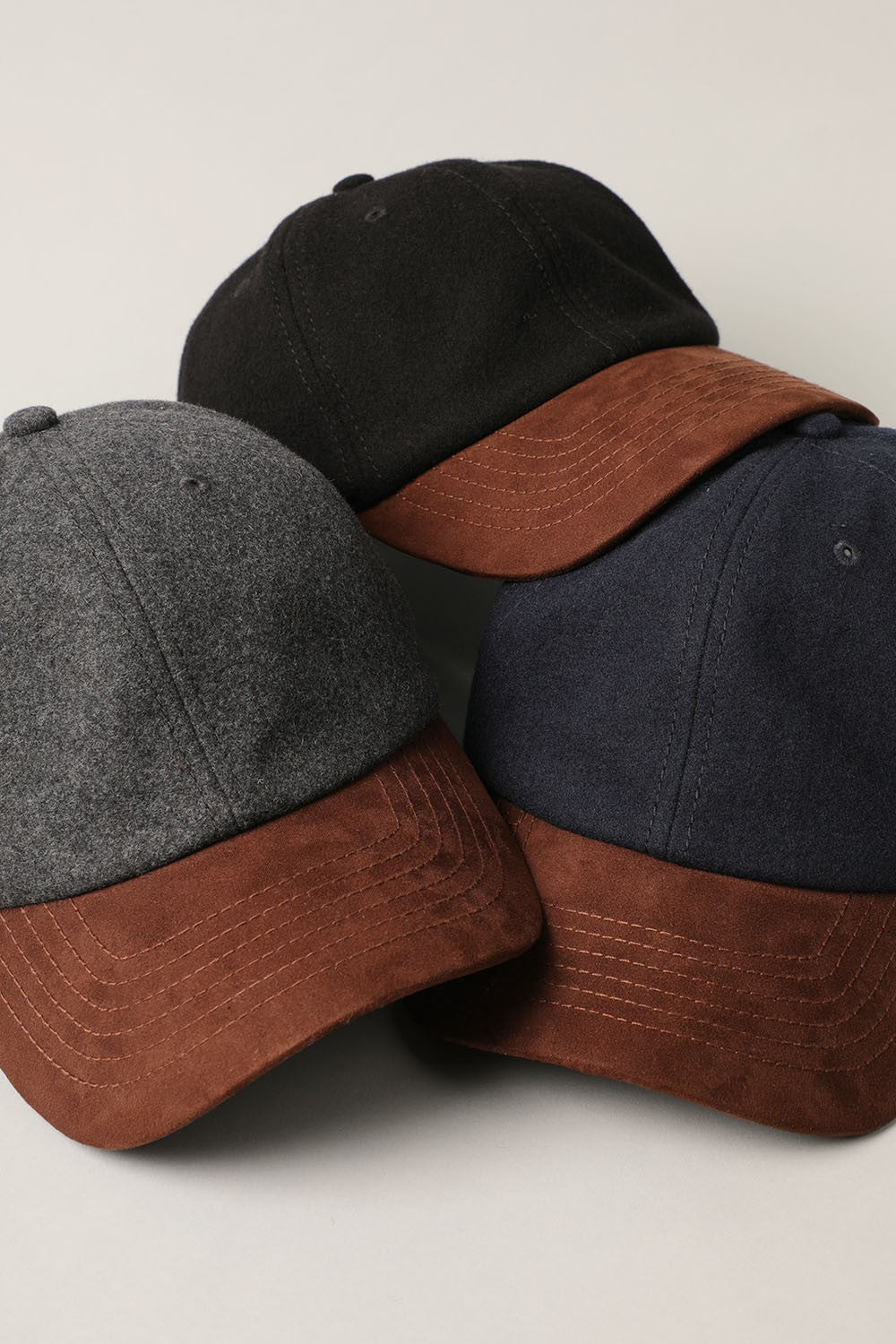 Cap w/ Suede Visor