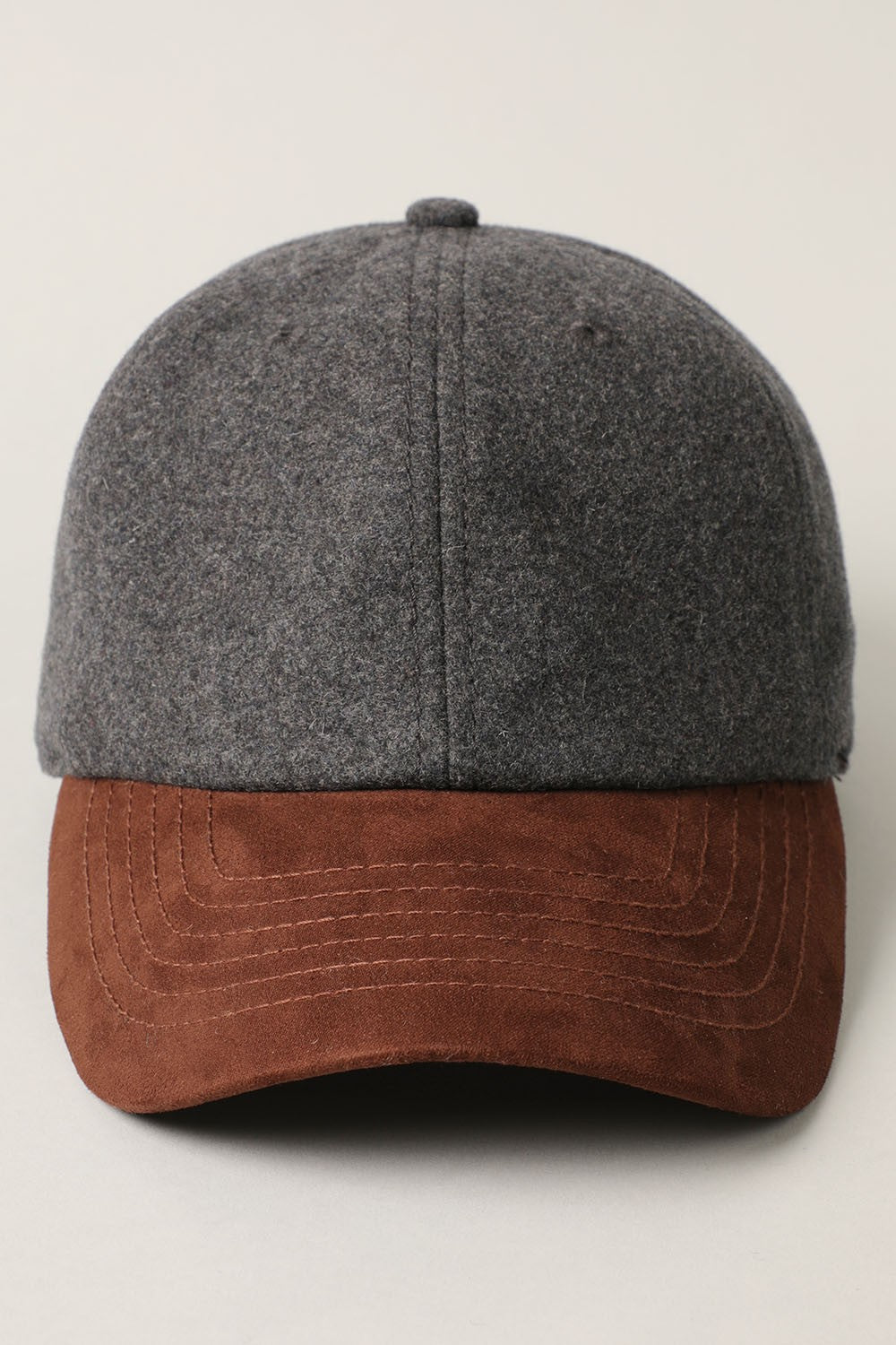 Cap w/ Suede Visor