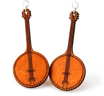 Banjo Earrings