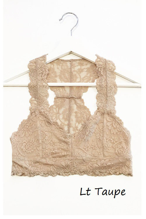 Lace Racerback Bralette