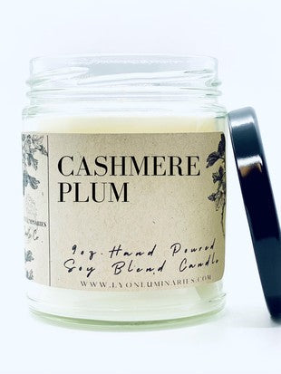 Cashmere Plum Soy Blend Candle