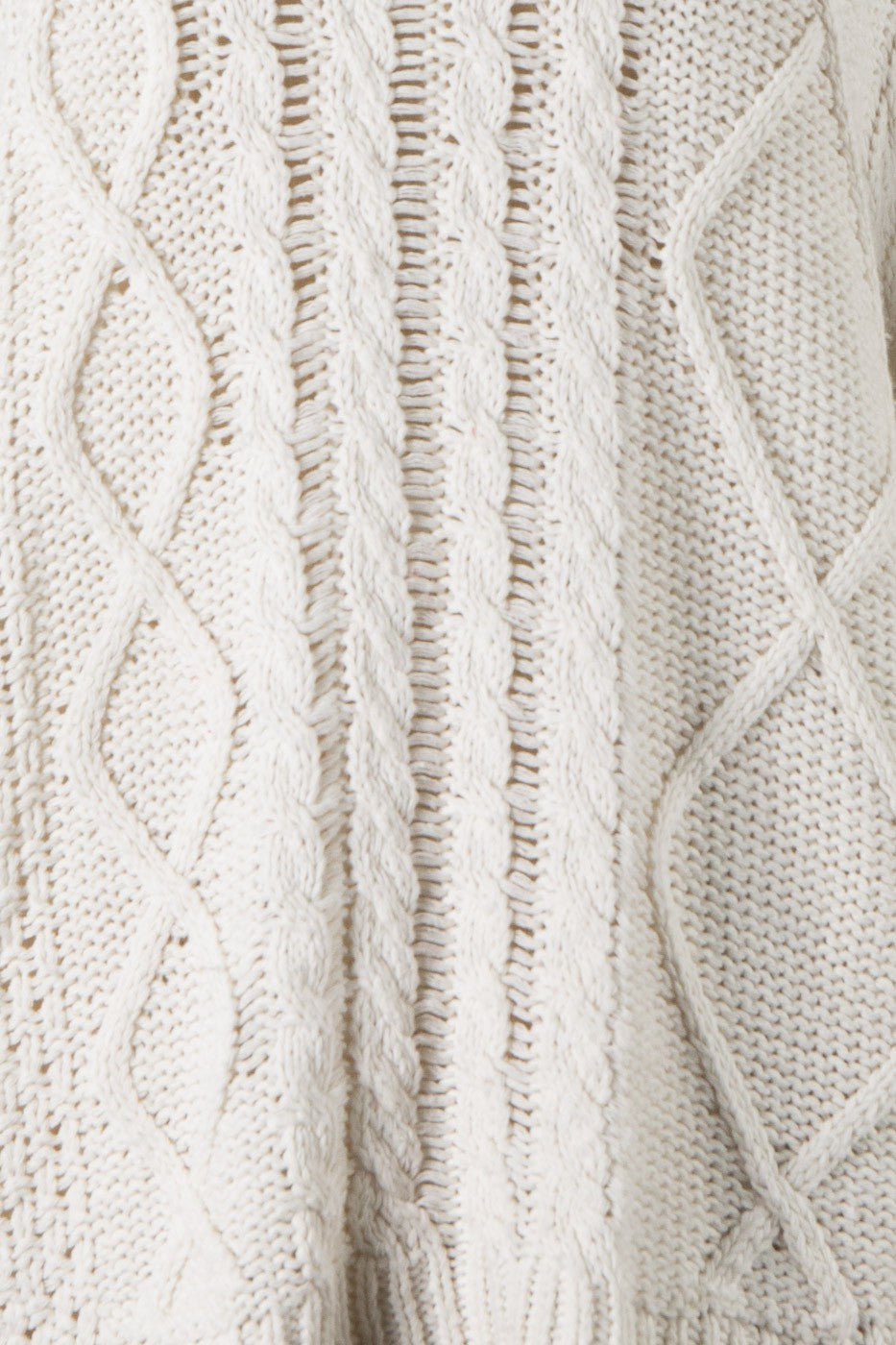 Braided Cable Knit Sweater