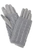 3 in 1 Cable Knit Gloves