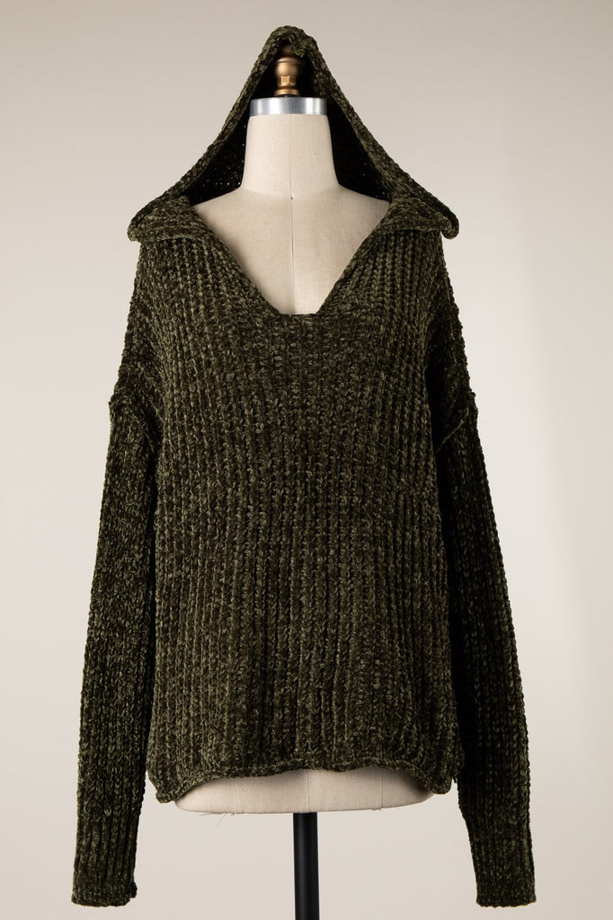 Chenille Hoodie