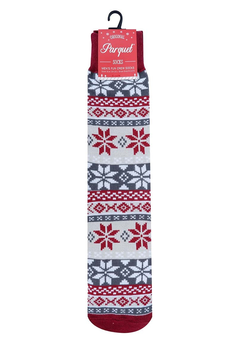 Men's Snowflake Socks