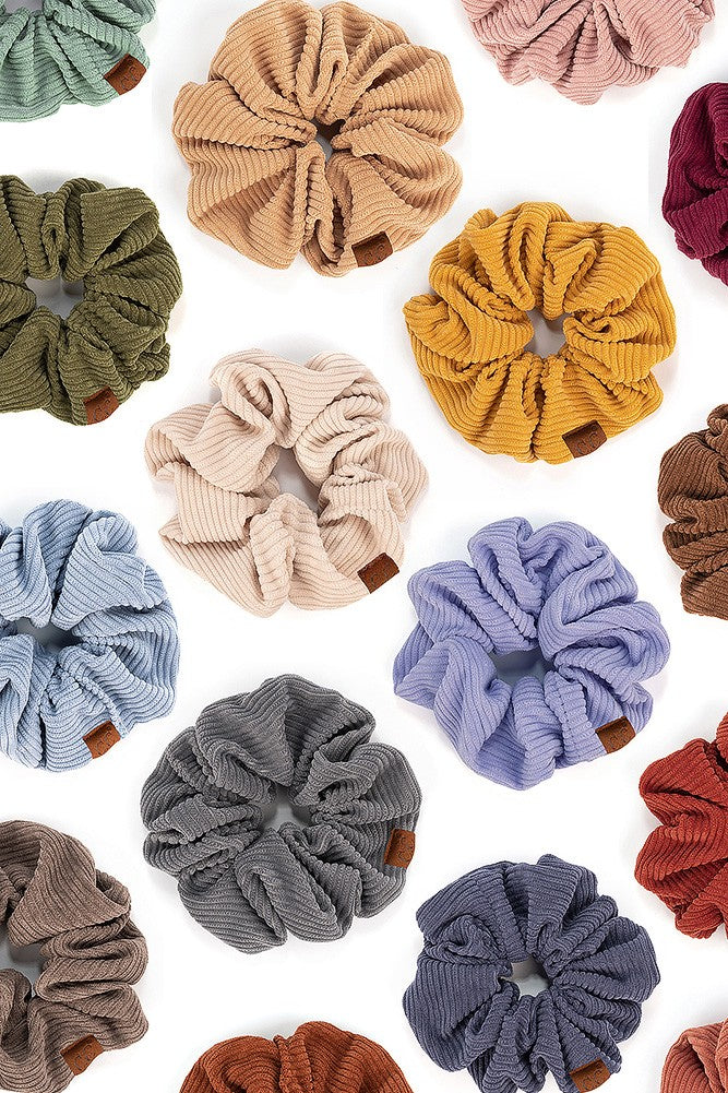Soft Corduroy Scrunchies