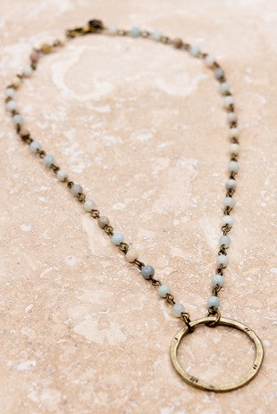 Nova Amazonite Short Necklace
