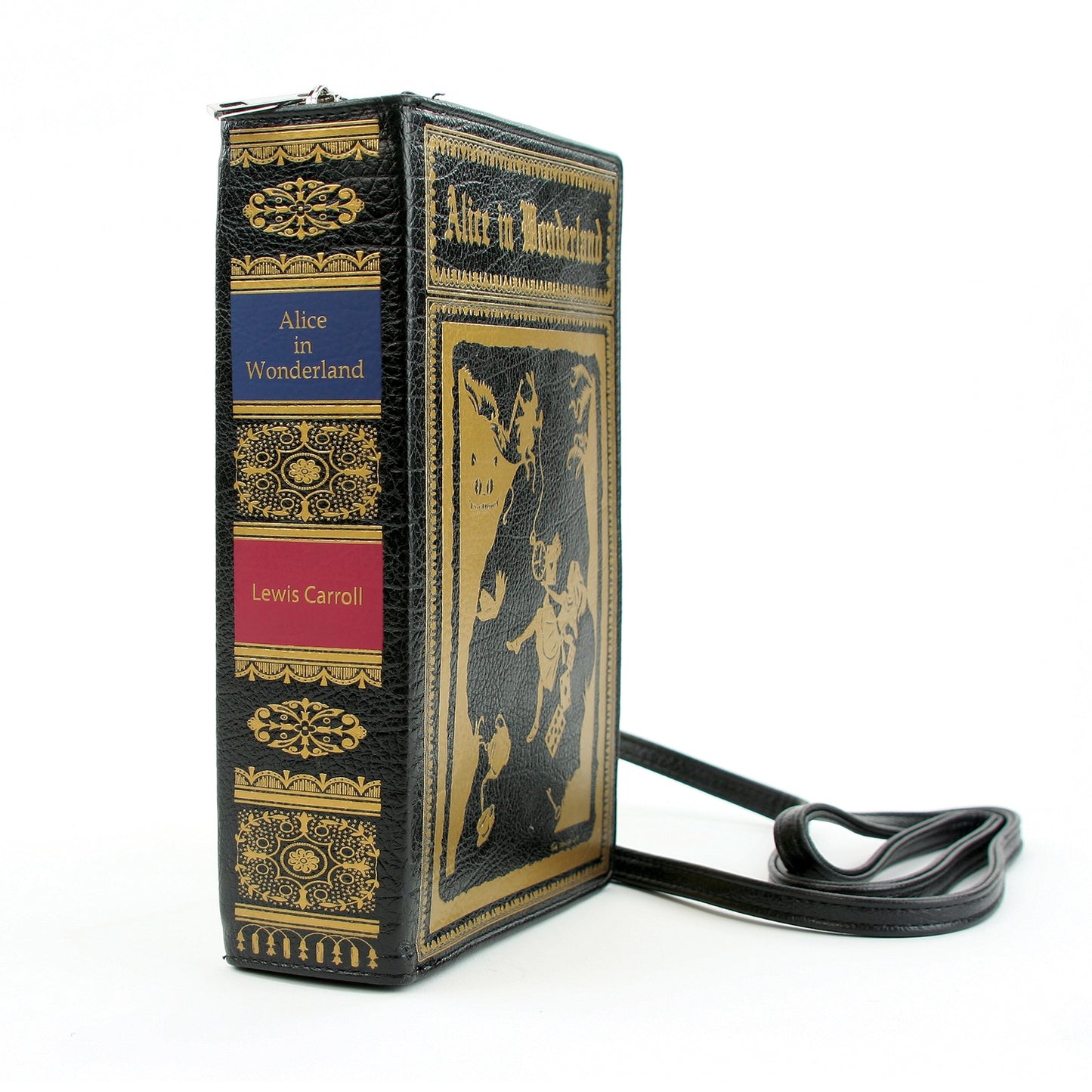 Alice in Wonderland Book Clutch Bag