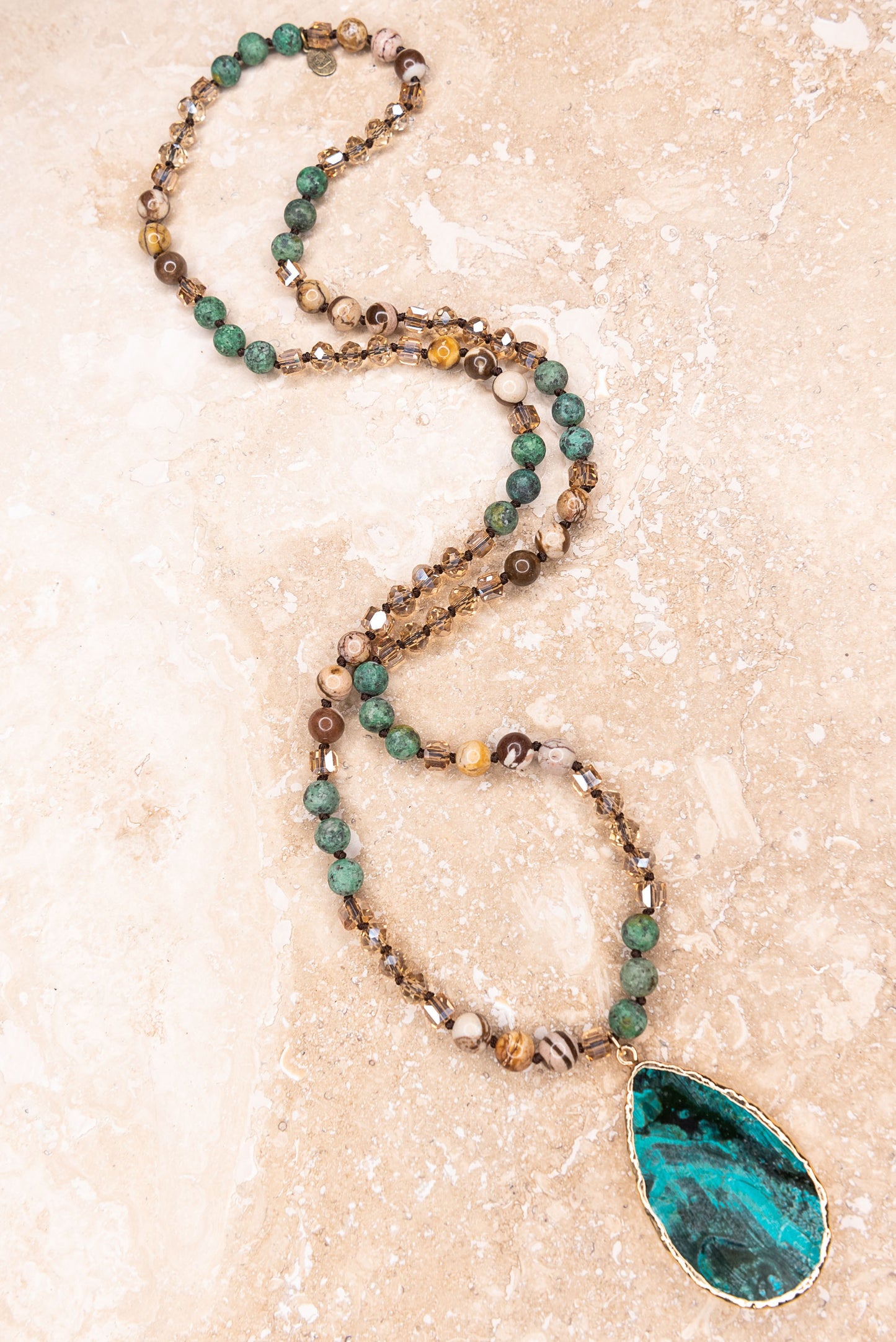 Sabrina Jade Necklace