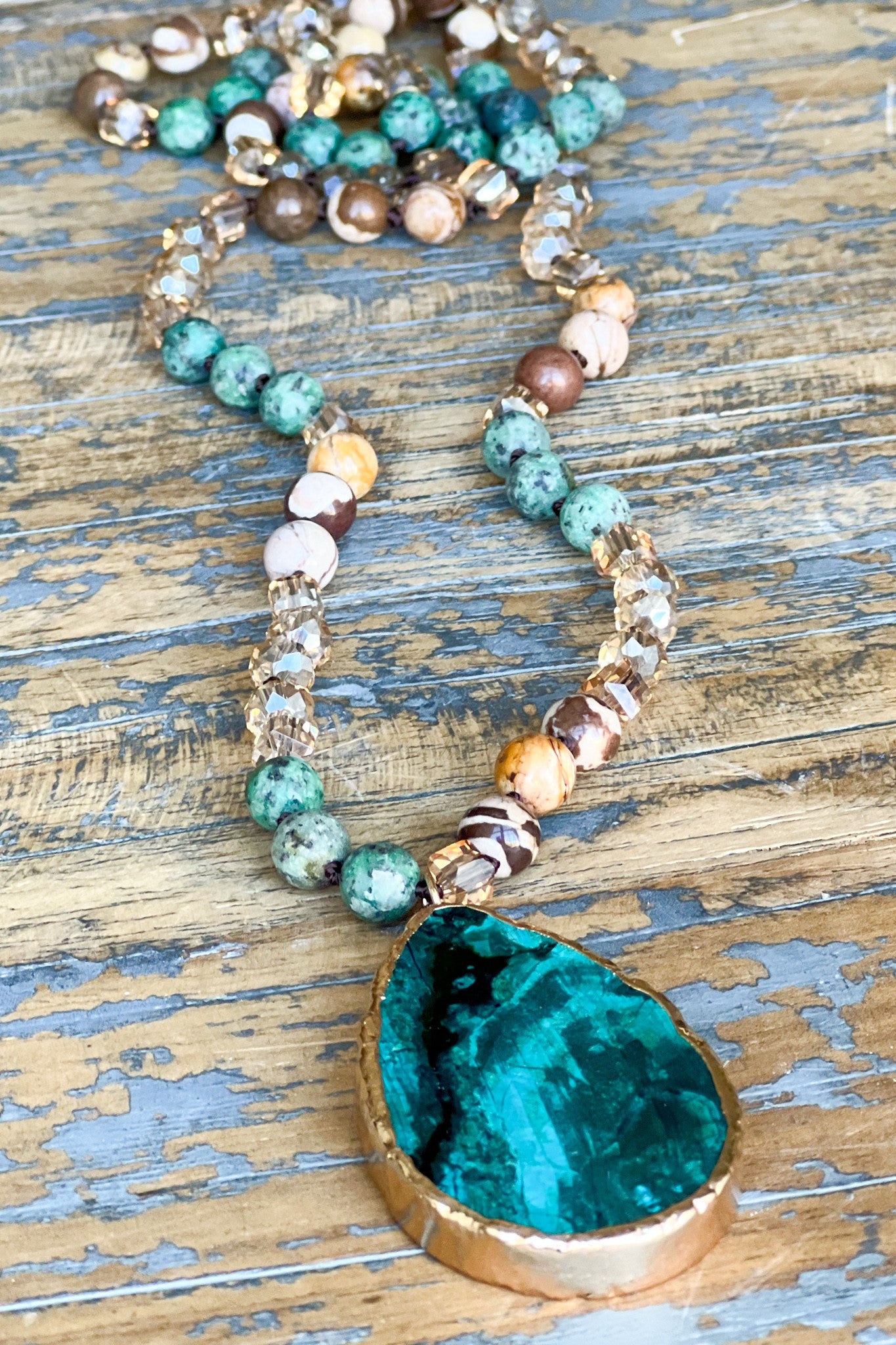 Sabrina Jade Necklace
