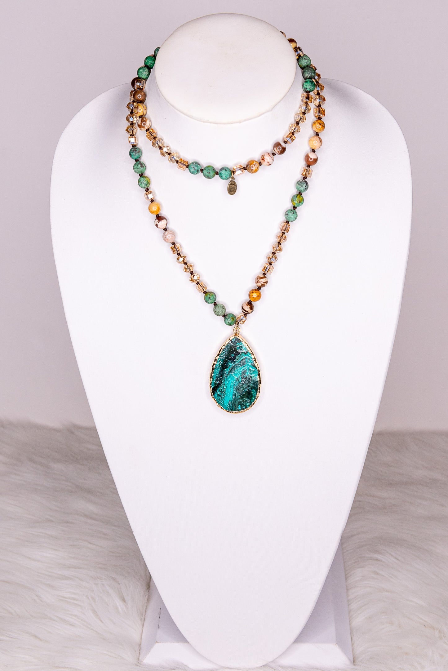 Sabrina Jade Necklace