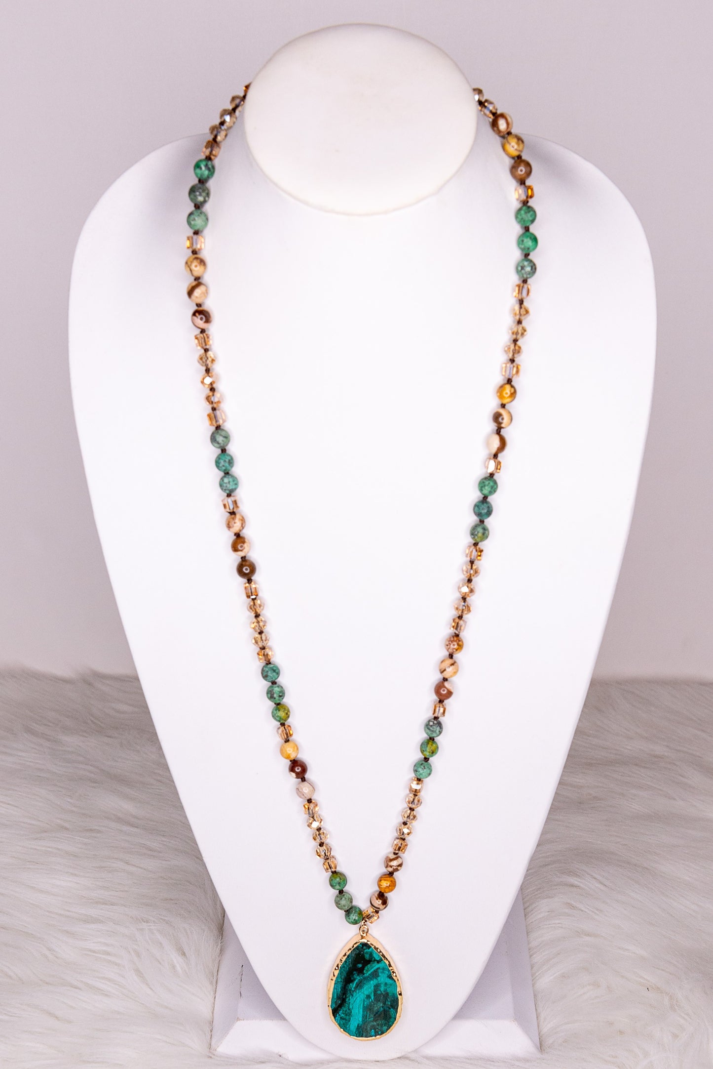 Sabrina Jade Necklace