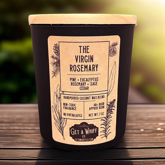 "The Virgin Rosemaey" Rosemary & Sage Candle