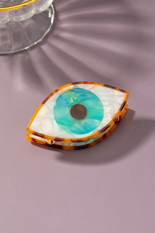 Evil Eye Claw Clip