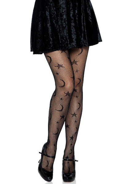 Celestial Fishnet Tights