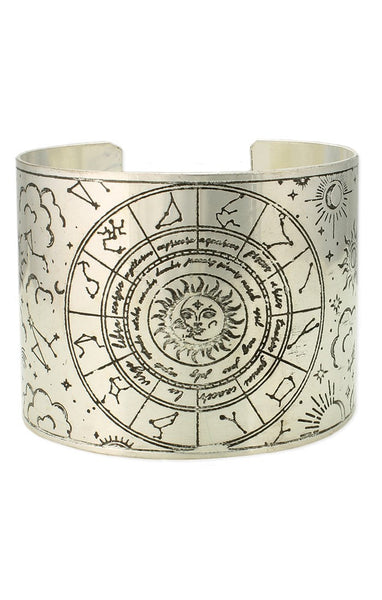 Astrology Cuff Bracelet