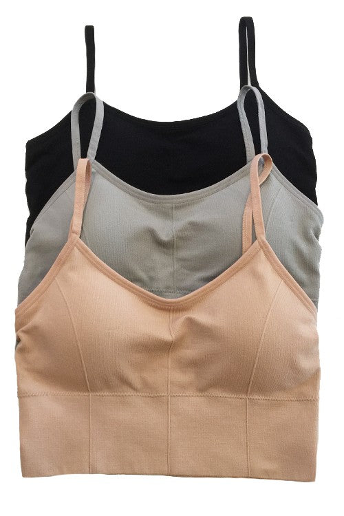 New Style Ribbed Longline Bralette