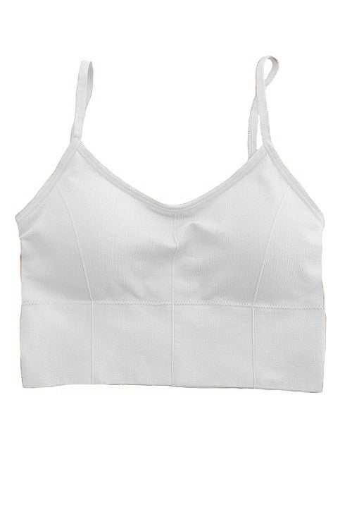 New Style Ribbed Longline Bralette
