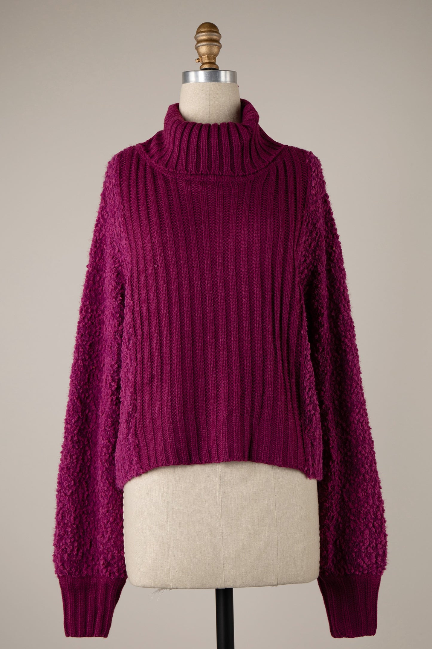 Magenta Cozy Sweater
