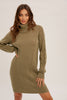 Turtleneck Sweater Dress