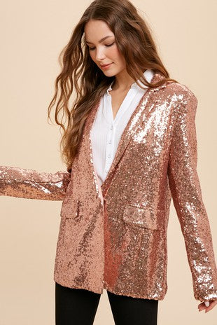 Sequin Blazer