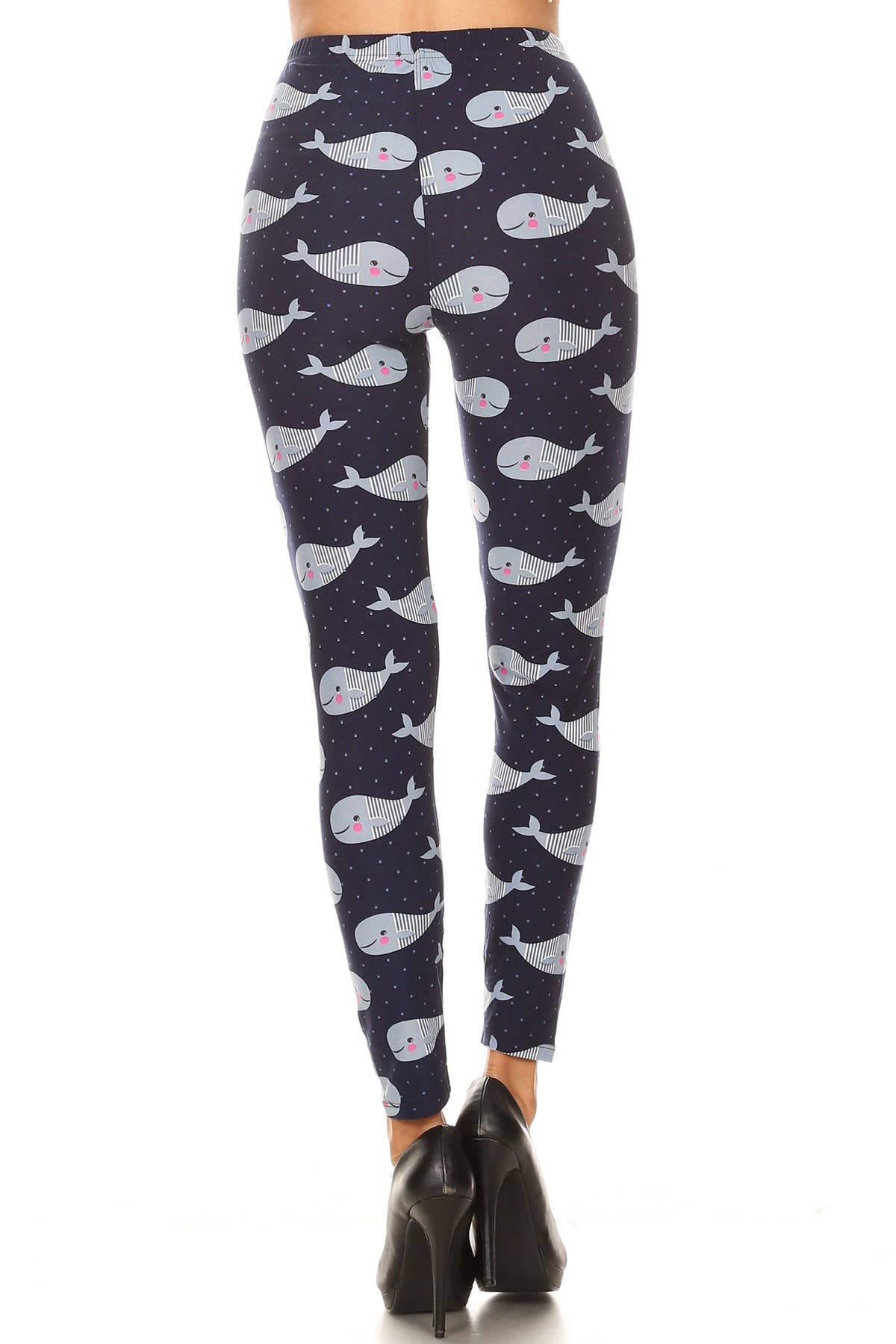 Whale Cutie High Waist Leggings