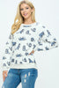 Raccoon Print Sweatshirt