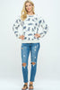 Raccoon Print Sweatshirt