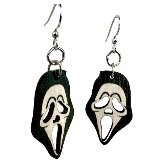Ghostface Scream Earrings
