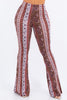 Boho Print Bell Bottoms