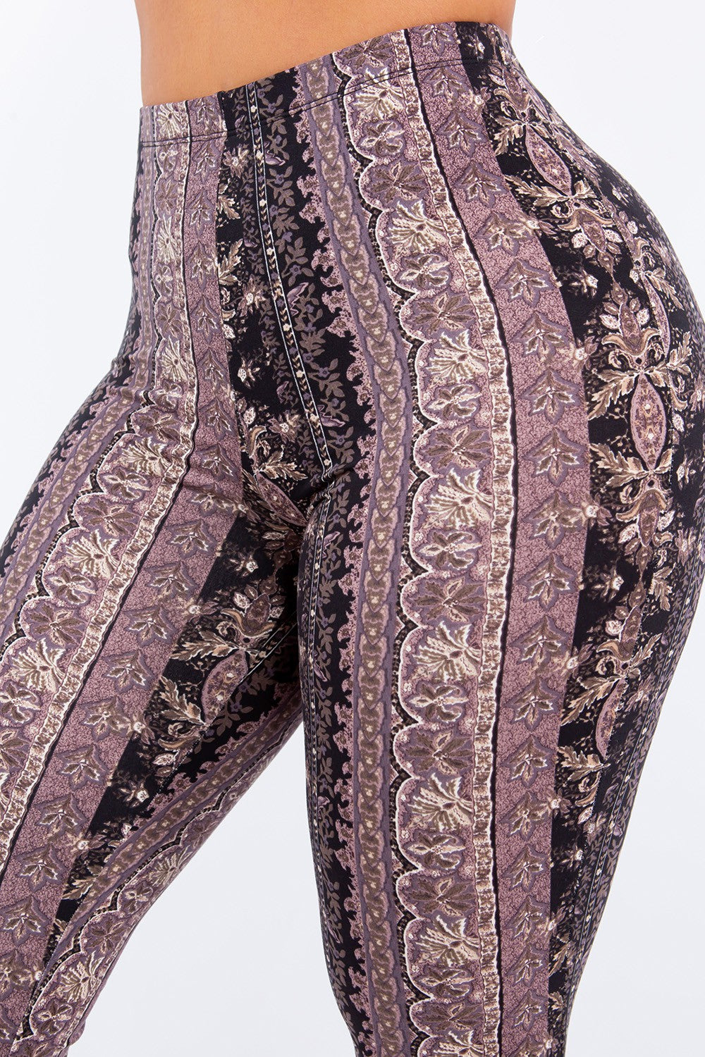 Boho Flare Purple/Charcoal