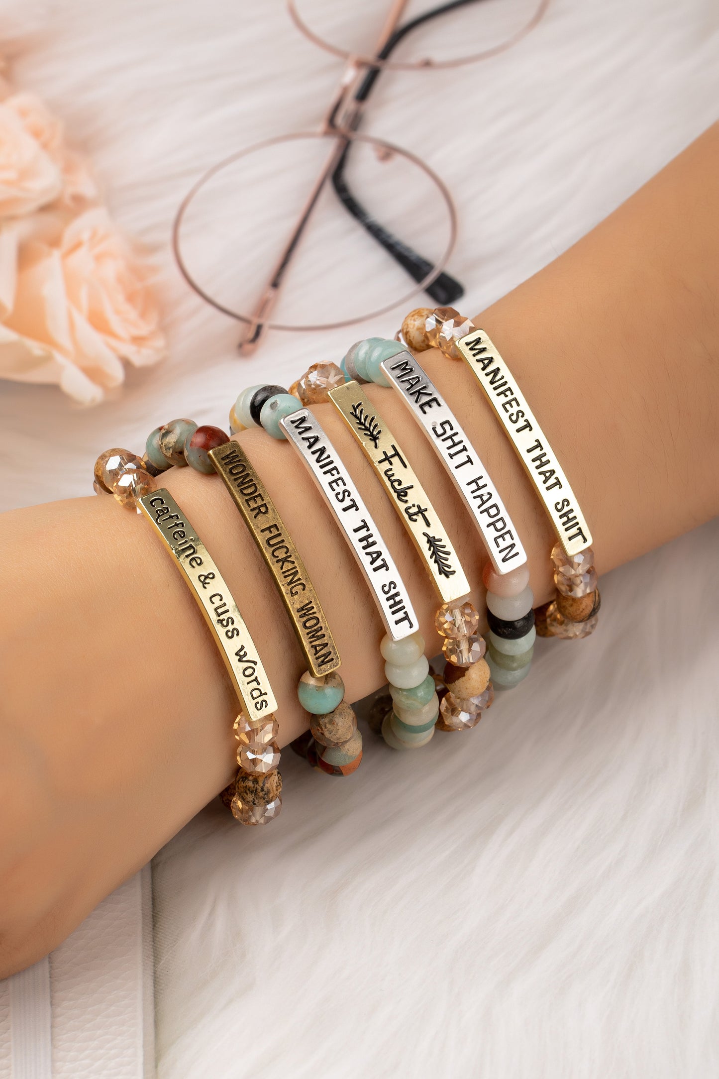Sassy Semi Precious Stone Bracelet