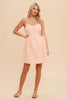 Cutout Sweetheart Mini Dress