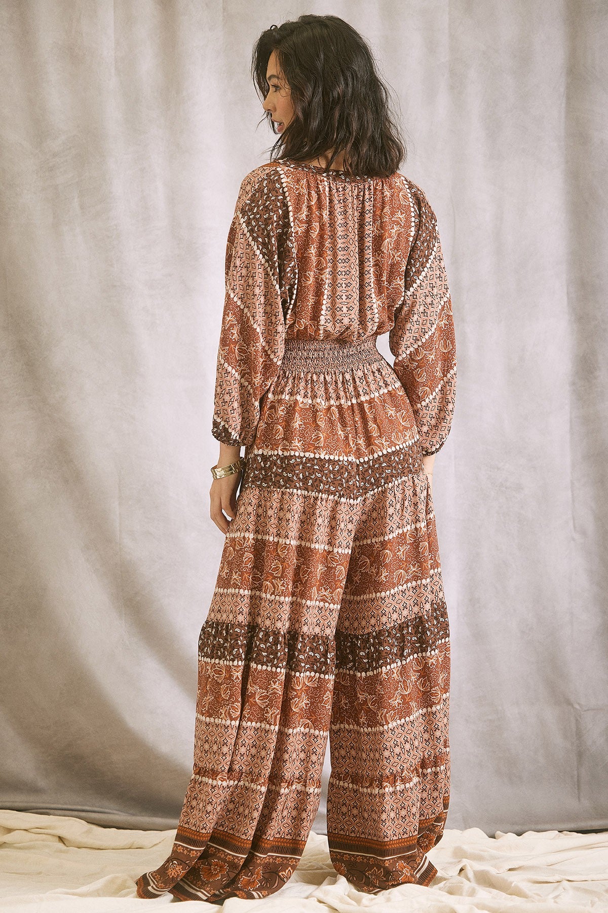 Boho Wide Leg Jumpsuit