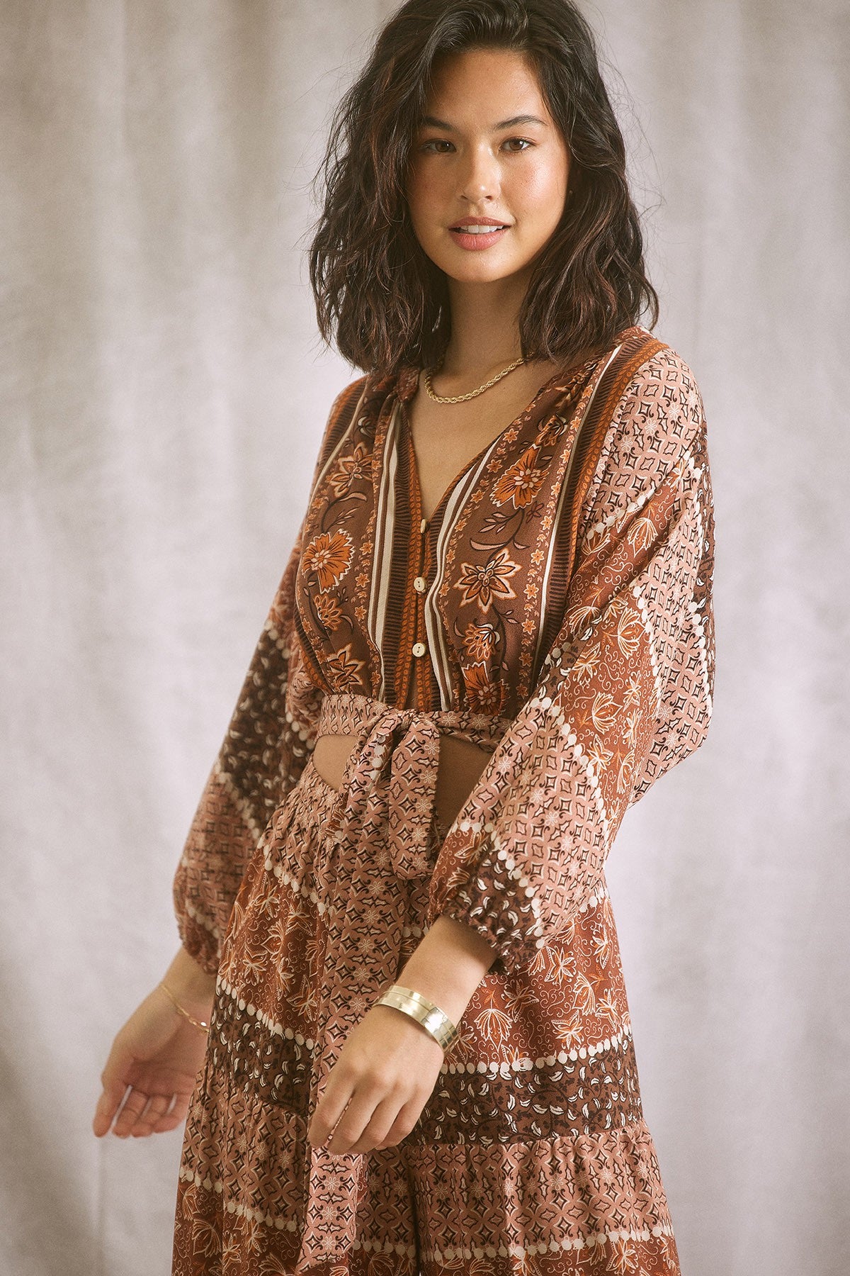 Boho Wide Leg Jumpsuit