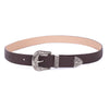 Faux Leather Western Style Horseshoe Belt