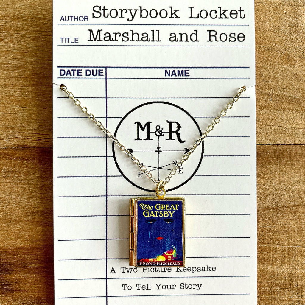 The Great Gatsby Book Locket