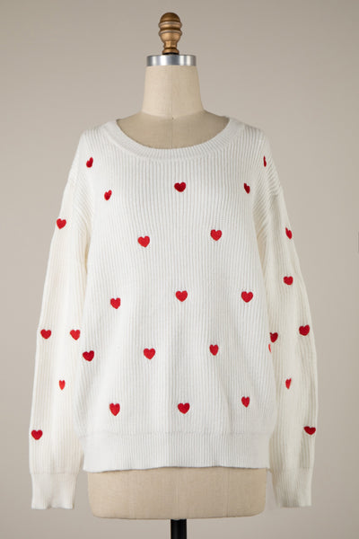 Cozy Heart Sweater