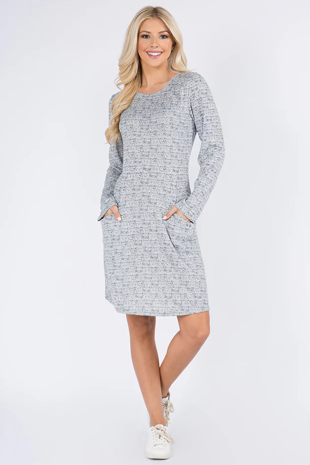 Cat Face Winter Tunic