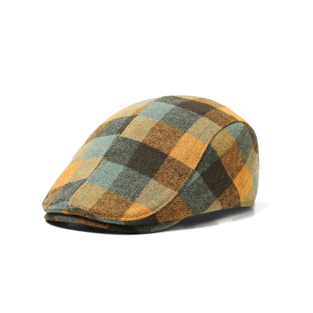 Men's Fall/Winter Plaid Cap