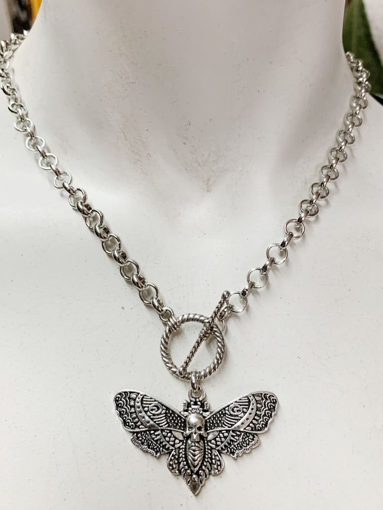 Death Moth Necklace