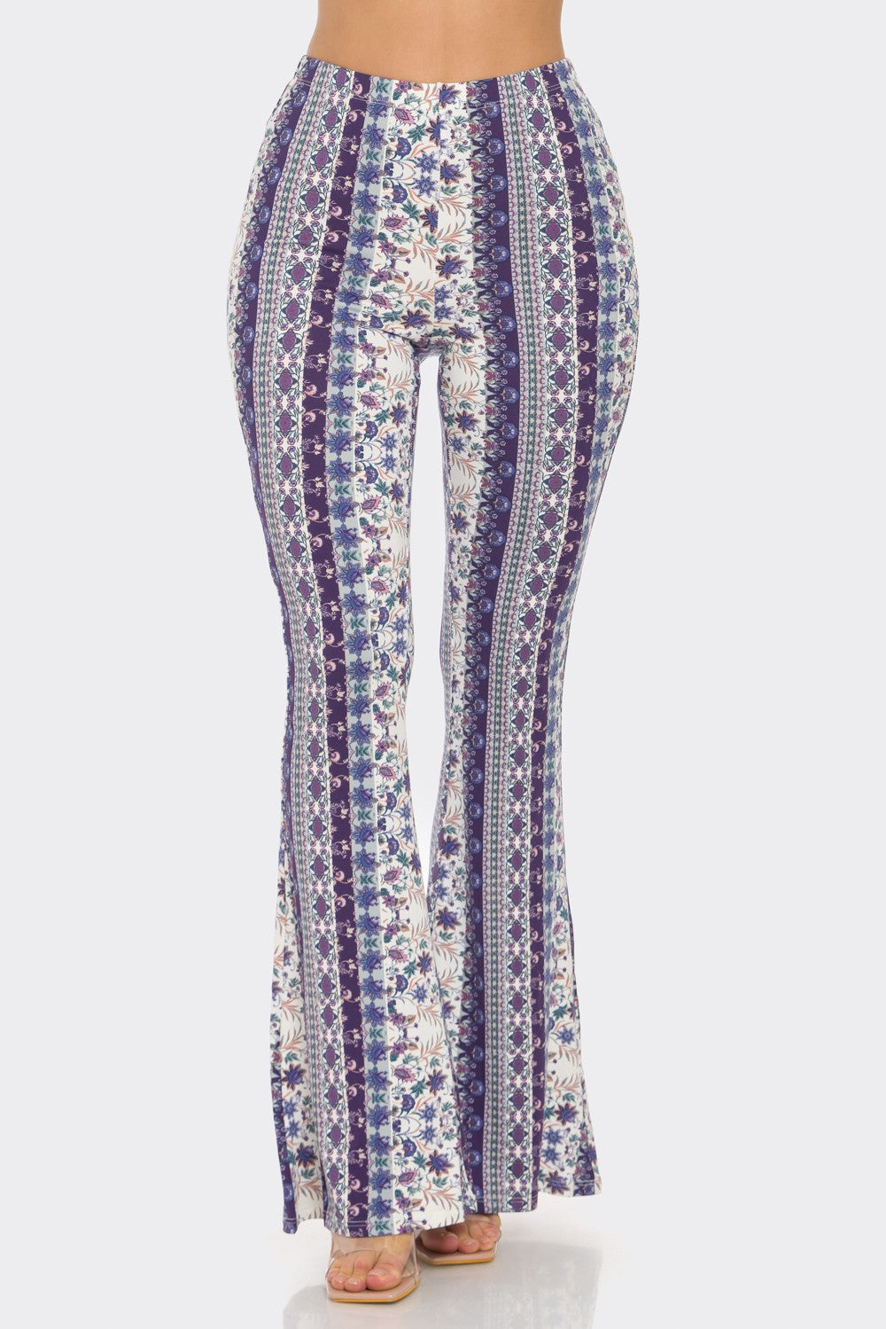 Boho Print Bell Bottoms