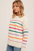 Colorful Striped Pullover