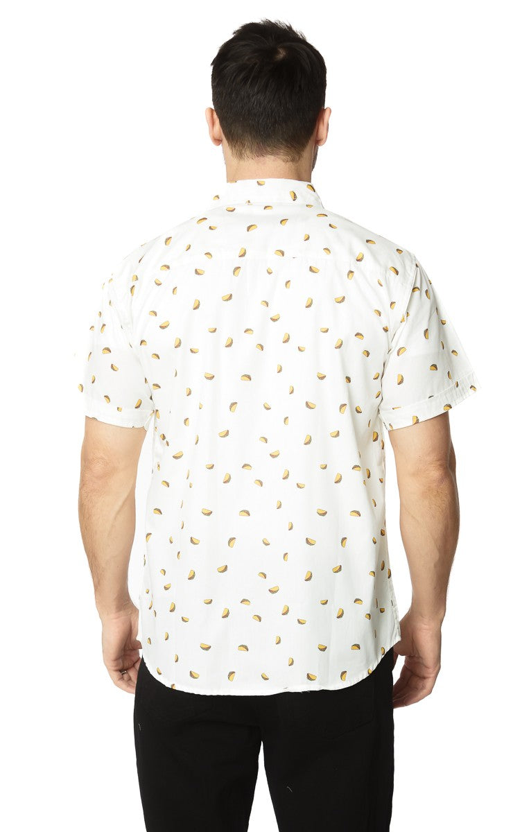 Men's S/S Button Up Taco Shirt